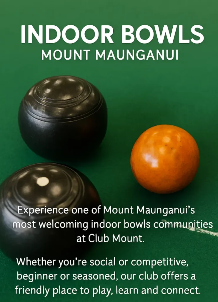 indoor bowls mount maunganui